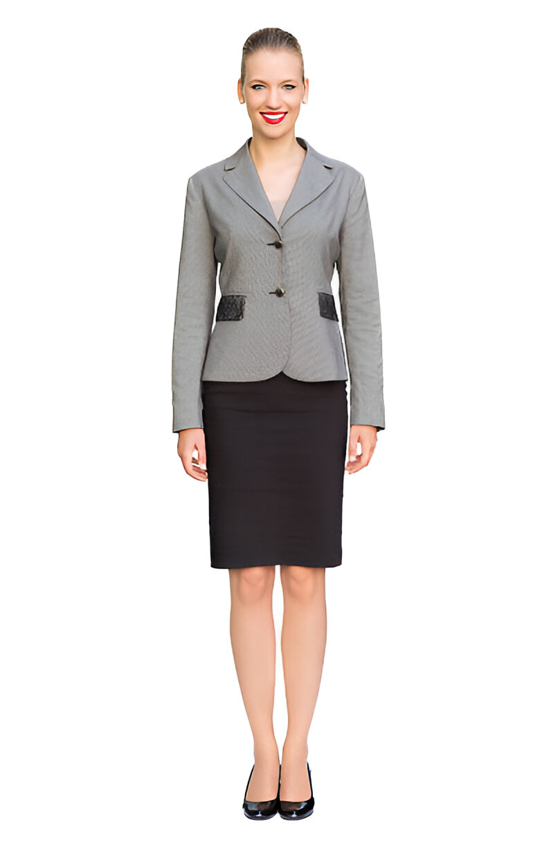 Single Breasted Coat/Skirt