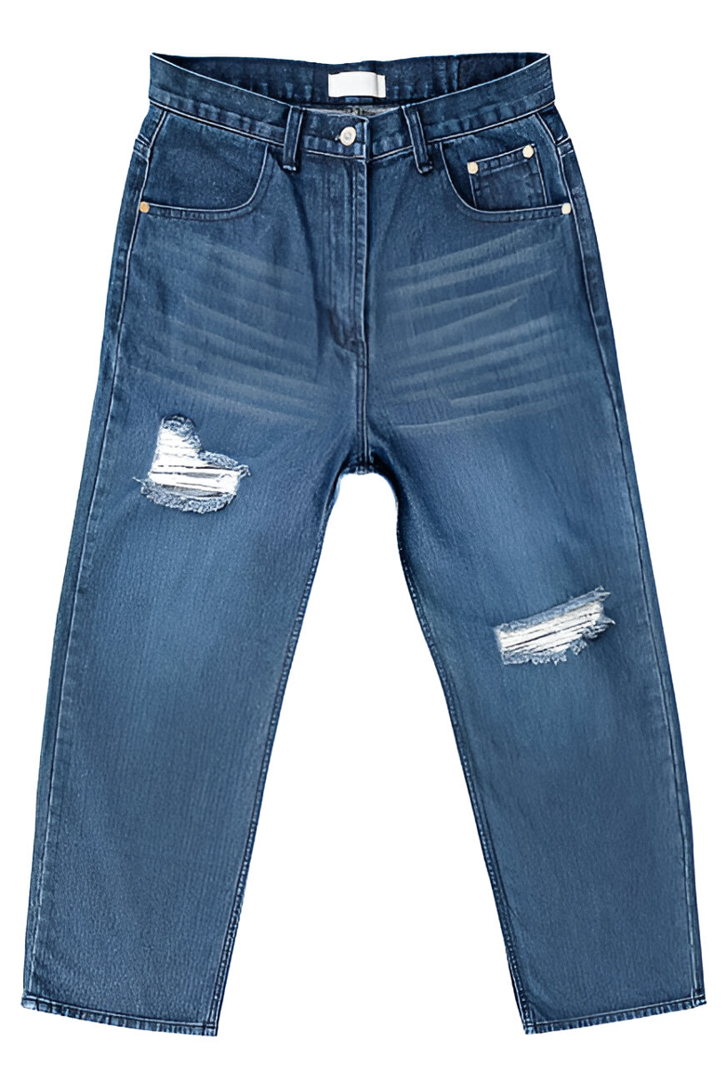 Boys Long Straight Denim