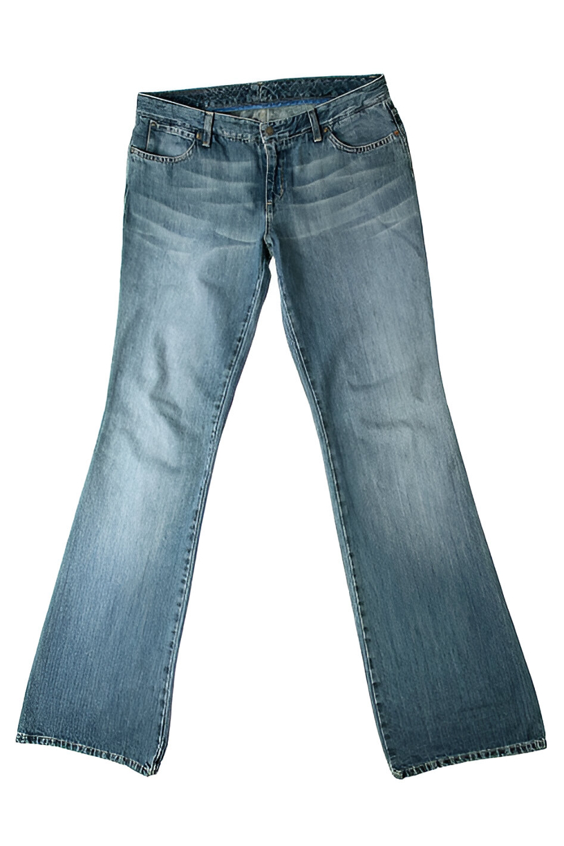 Ladies Mid Rise Bootcut Jeans