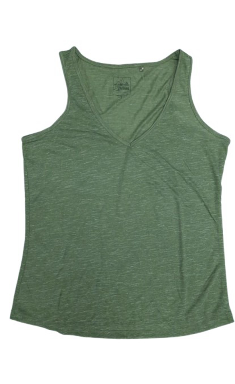 Ladies V- neck Tank Top