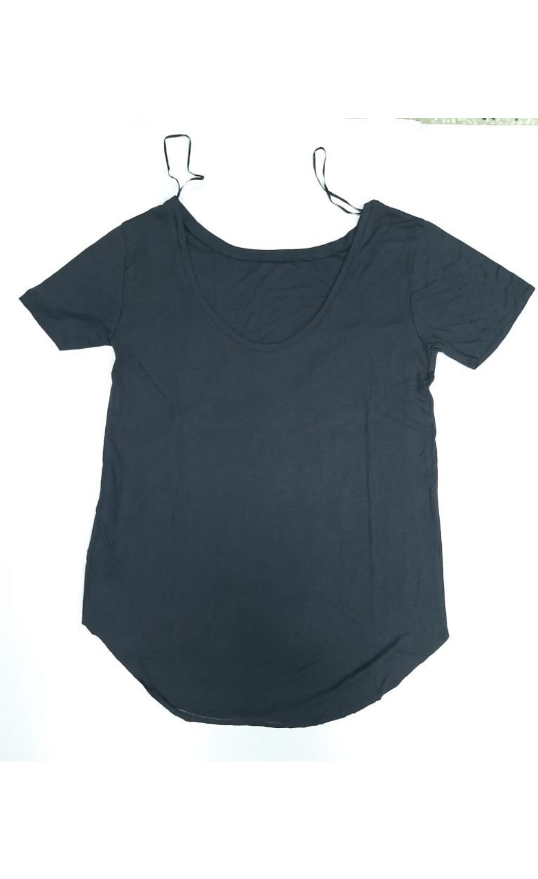 Ladies SS Round Bottom