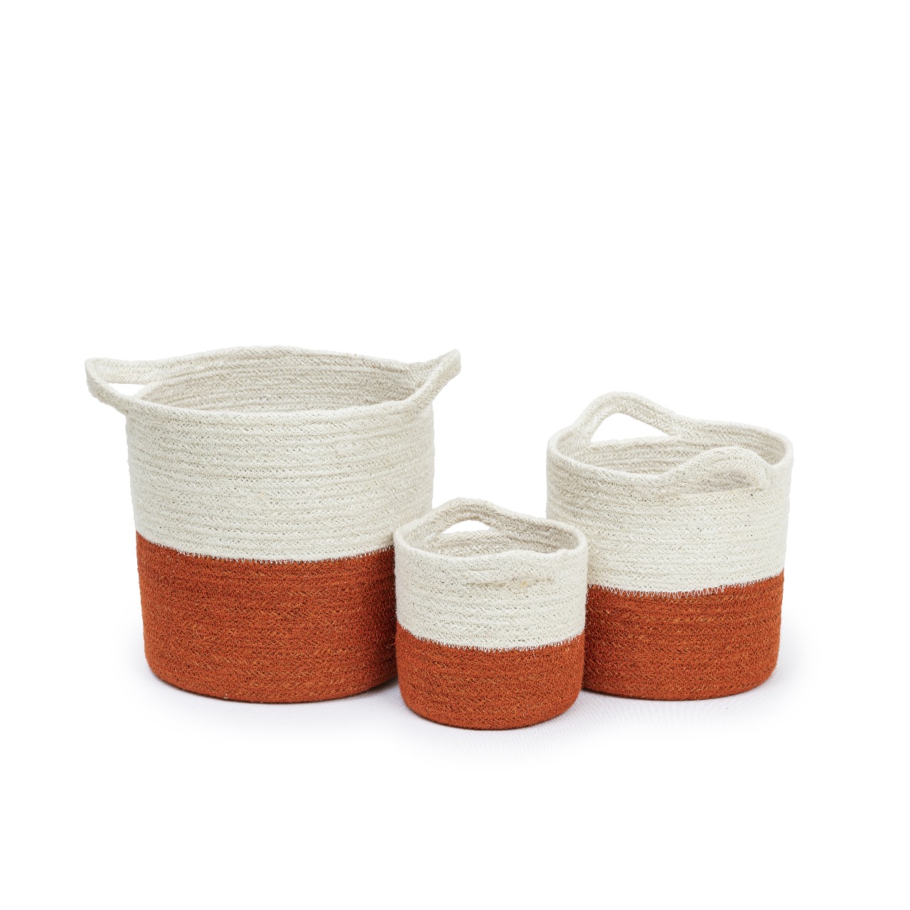 Jute & Cotton Storage Basket