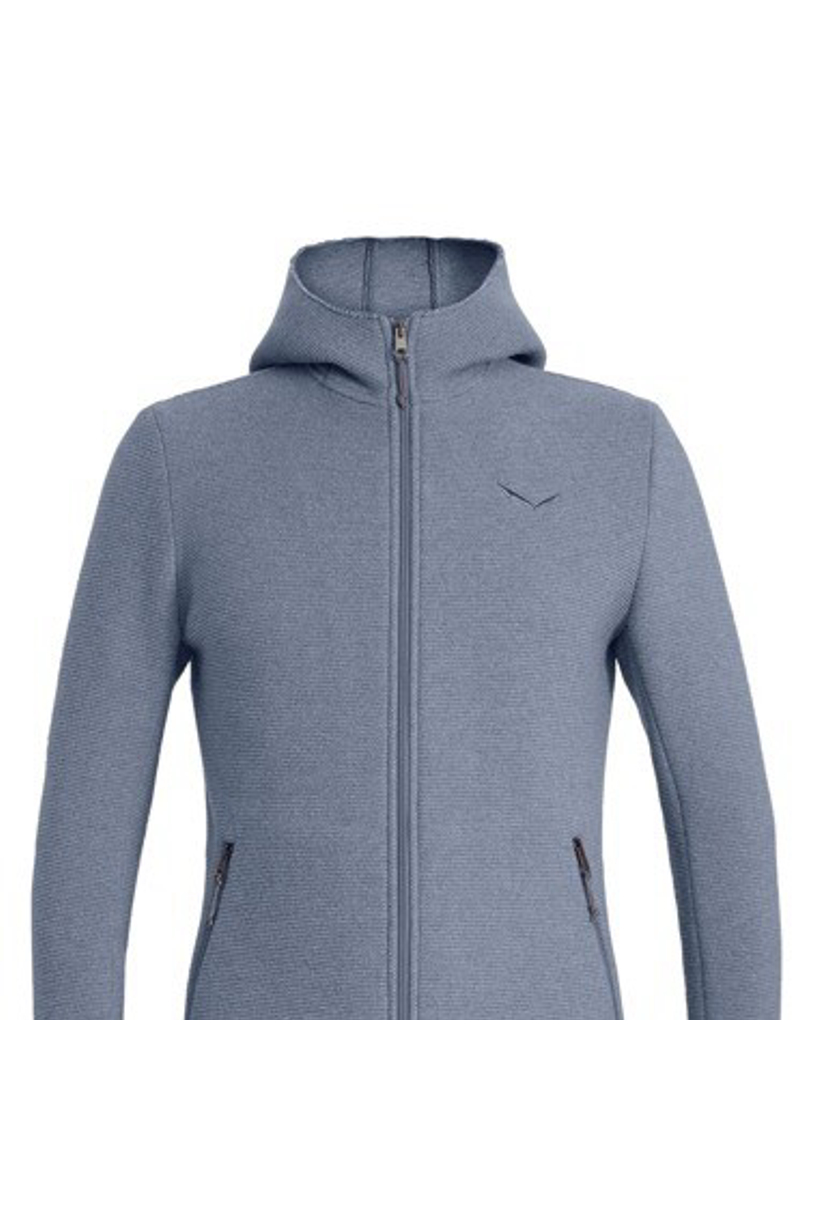 Full-Zip Men’s Wool Hoody